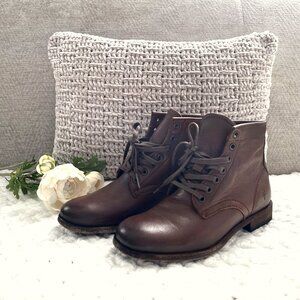 Frye Tyler Boots (Cognac) 5.5